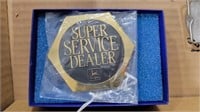 John Deere Super Service Dealer 1988 Belt Buckle