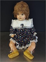 1940s 24" Composition Doll Cloth Body