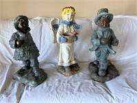 3 Child Statues