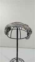 Vintage 1950's Grey Feather Hat