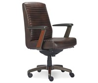La-Z-Boy Emerson Bonded Leather Office Chair 42x26