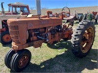 Farmall M Tractor UPDATE-gas, narrow front, Tire &