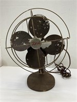 VINTAGE KORD METAL BLADE FAN - 12 1/2" TALL