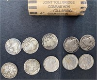 10+/- Buffalo Nickels (Most Have Dates)