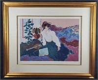 Limited Edition Signed Dufy Serigraph Musicienne