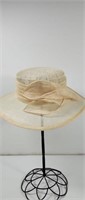 Vintage  Baxter Wells Beige Sun/Church Hat