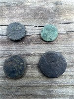 Excavated Roman coins