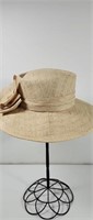 Lord & Tayer Beige  Overlay Sun Hat