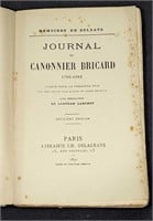 1891 Memoires De Soldats Journal Canonnier Bricard