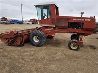 Hesston 6550 Swather