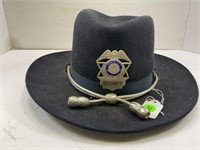 MANOR HATS  WITH STATE OF OHIO SECURITY BADGE -