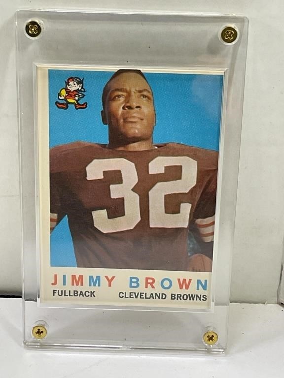 1959 TOPPS #10 JIMMY BROWN CLEVELAND BROWNS