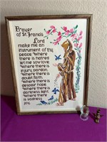 Prayer of St. Francis Crosstitch, ++