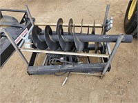 JCT Skid Steer Post Hole Digger