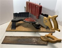 Craftsman Mitre Box & Saws