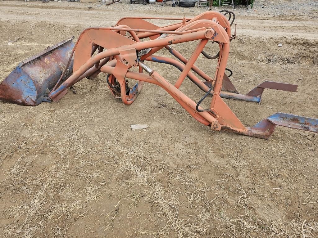 Loader For Small Fork Tractors