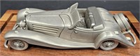 1935 Mercedes Benz on Wooden Desk Display