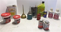 Oilers, WD 40, Bar oil, Window Glaze