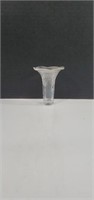 Vintage UV 365 NM Clear Glass Candleholder/Bud