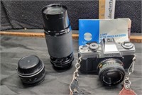 Minolta camera and lenses