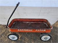 Vintage National Flyer Wagon