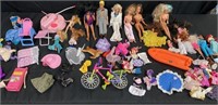 15+/- Barbies & Barbie Accessories