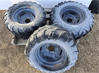 (3) ATV Tires & Rims
