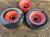 (2) Kubota Turf Tires & Rims