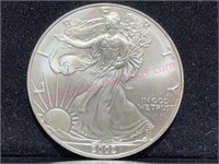 2002 American Eagle Silver Dollar (1ozt .999) Unc