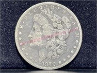 1879 Morgan Silver Dollar (90% silver)