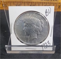 1923 Peace Silver dollar