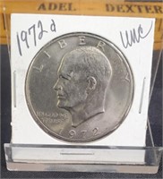 1972 Eisenhower dollar