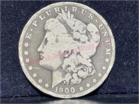 1900-O Morgan Silver Dollar (90% silver)