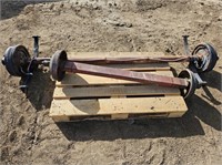 (2) Trailer Axles