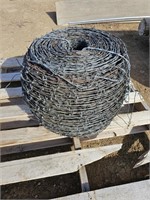 Roll Of Used Barbed Wire