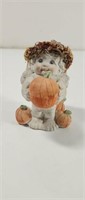 Vintage  Dreamsicles Cherub Pumpkin Figurine