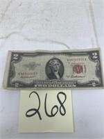 Red Seal $2 Bill Series 1953A