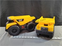 Plastic Cat Dump Trucks