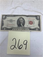 Red Seal $2 Bill Series 1935A