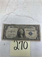 Silver Certificate $1 bill Series 1935A