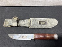 Vintage Hunting Knife Made In Western Germany With