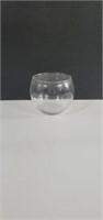 Unmarked Clear Glass Planter/Fish Bowl