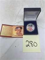 2000 American Eagle Silver Dollar 1oz fine Silver