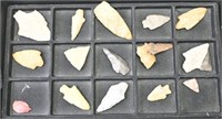 Approximately (19) Native American arrowheads