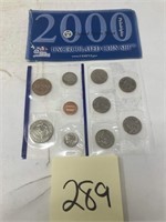 2000 US Mint PA Uncirculated Set