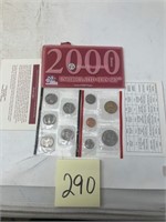 2000 US Mint Denver Uncirculated Set