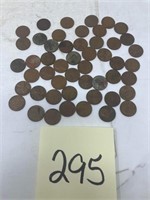 50 Assorted Year Wheat Back Pennies