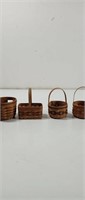 Miniature Woven Baskets