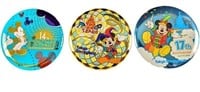 3 Tokyo Disneyland Anniversary Buttons