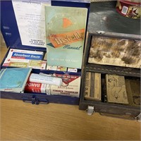 Pair of Vintage First Aid Kits Humble Gas